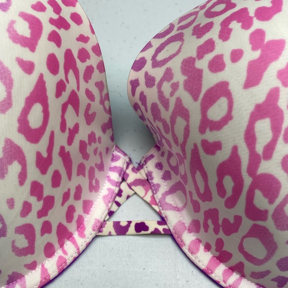 Victoria's Secret Pink and Purple Leopard Print Bra - Picture 2 of 7